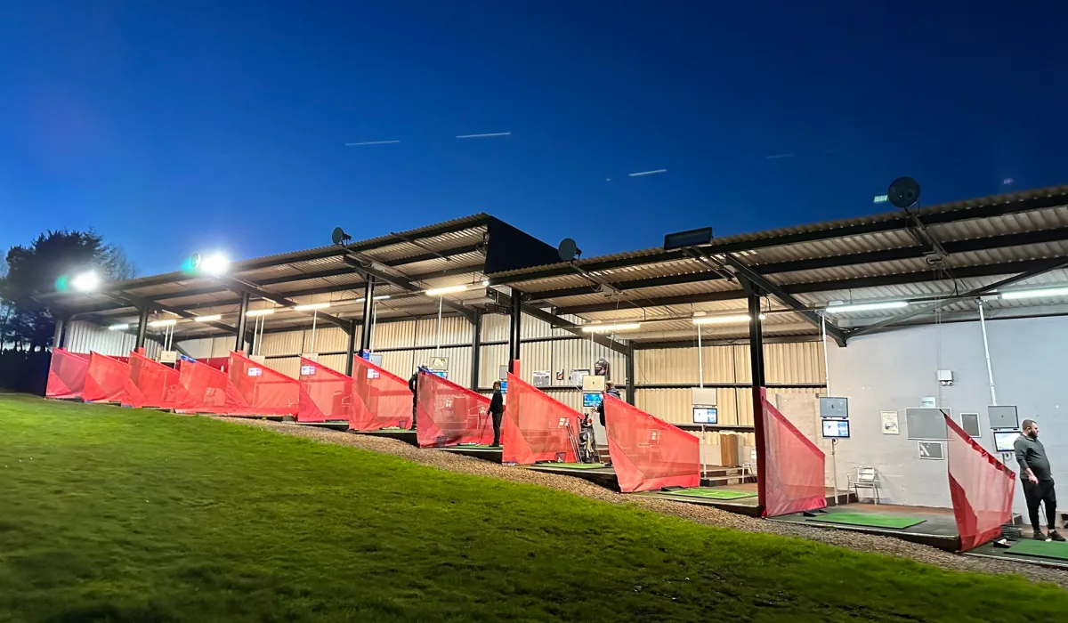 The range at night